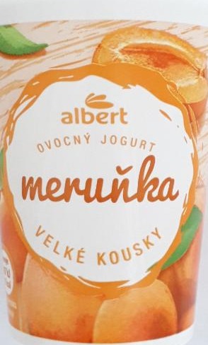 Fotografie - ovocný jogurt meruňka Albert