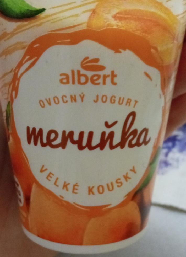 Fotografie - ovocný jogurt meruňka Albert