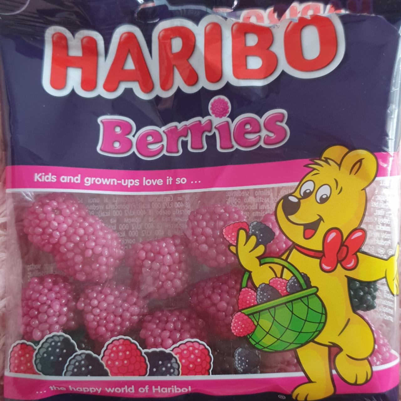 Fotografie - Berries želé s ovocnou příchutí Haribo
