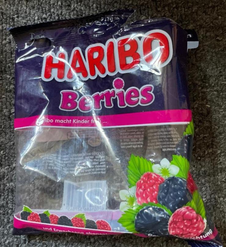 Fotografie - Berries želé s ovocnou příchutí Haribo