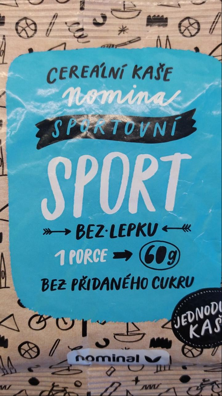 Fotografie - Cereální kaše Nomina Sport Nominal
