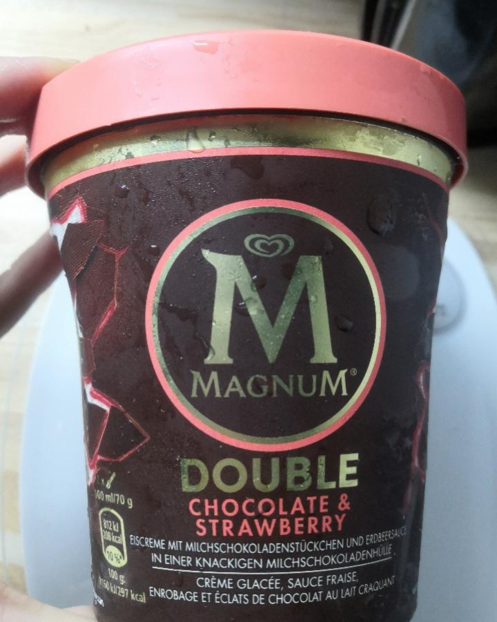 Fotografie - Magnum double chocolate strawberry 