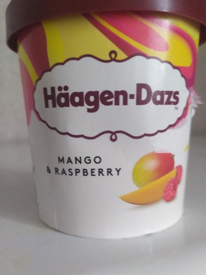 Fotografie - Fruit Collection - Mango & Raspberry Häagen-Dazs
