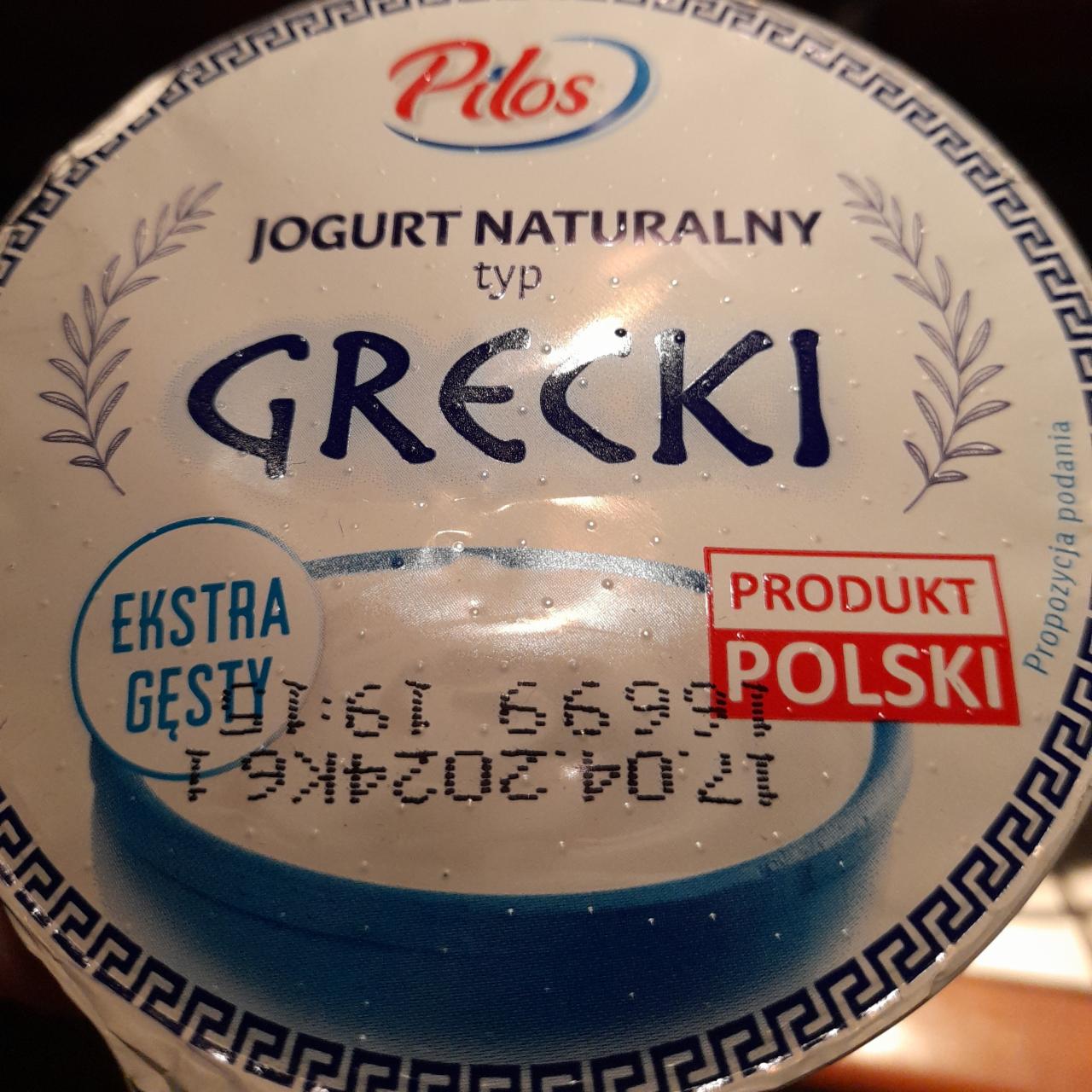 Fotografie - Jogurt naturalny typ grecki Pilos