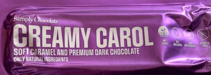 Fotografie - Creamy Carol soft caramel and premium dark chocolate