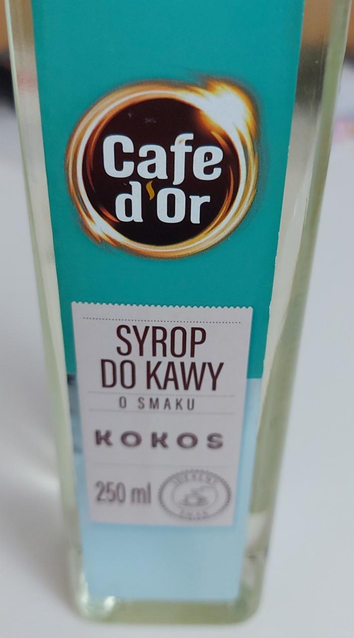 Fotografie - Syrop do kawy o smaku Kokos Cafe D'Or
