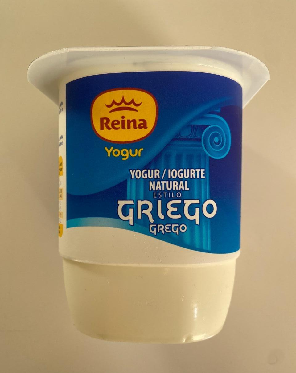 Fotografie - Yogurt Griego Natural Reina
