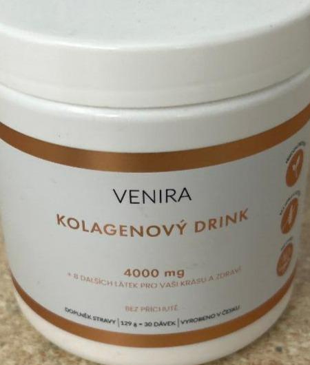Fotografie - Kolagenový drink Bez příchutě Venira