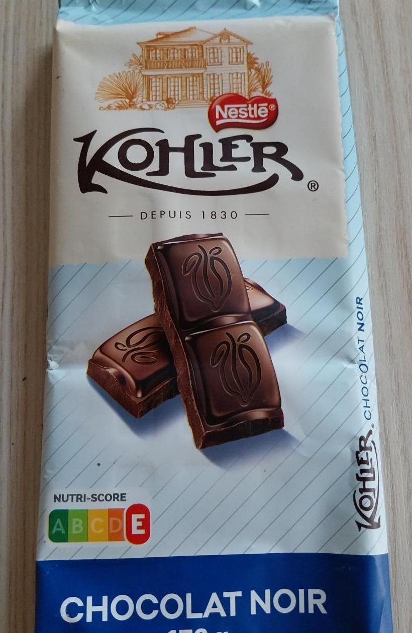 Fotografie - Chocolat noir Kohler Nestlé