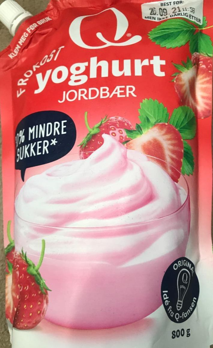 Fotografie - Frokost yoghurt jordbaer Q