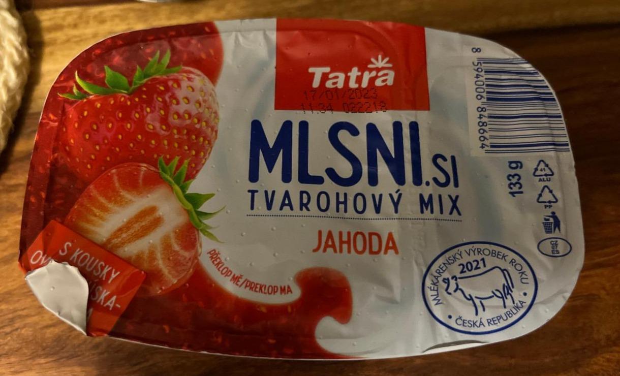 Fotografie - MLSNI.si Tvarohový mix Jahoda Tatra
