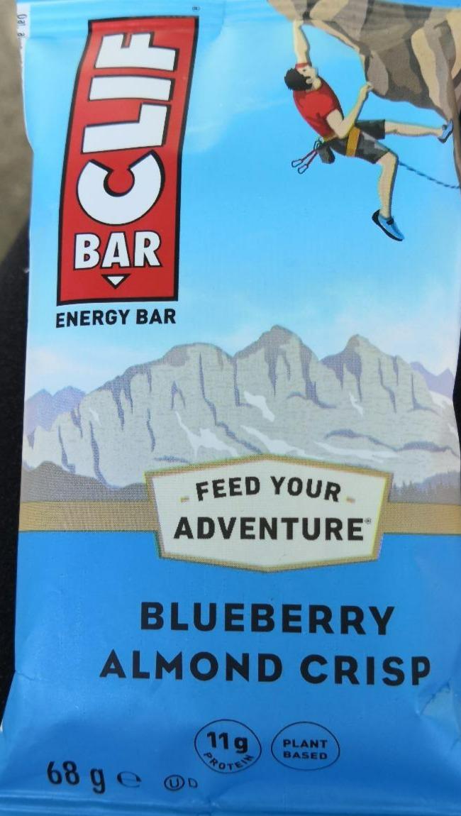 Fotografie - Blueberry Almond crisp Clif bar