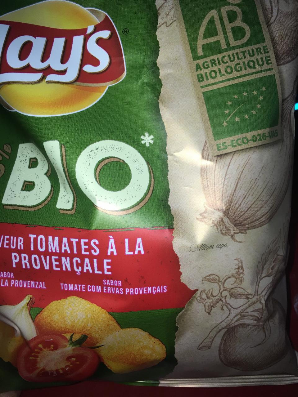 Fotografie - Bio Chips saveur tomates à la provençale Lay's