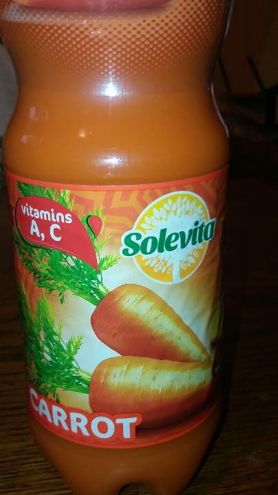 Fotografie - Carrot vitamins A,C Solevita