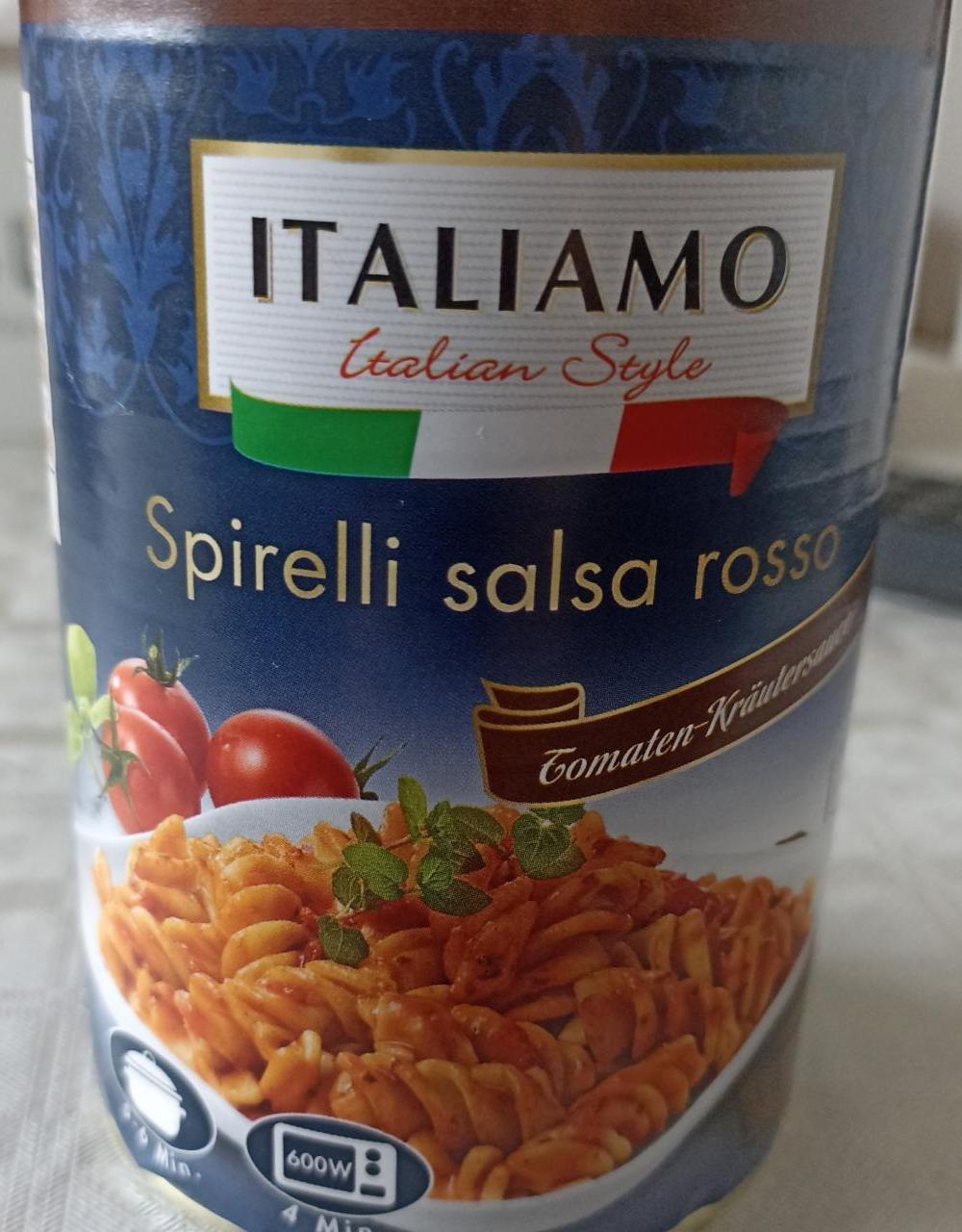 Fotografie - Spirelli salsa rosso Italiamo