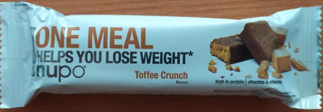Fotografie - One Meal Toffee crunch NUPO