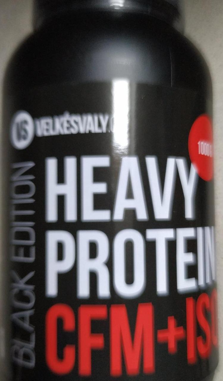 Fotografie - Heavy Protein CFM+ISO vanilka+čoko kousky VelkéSvaly.cz