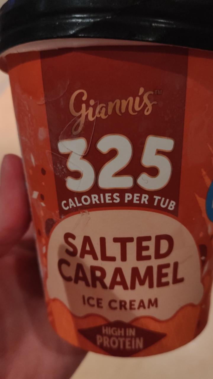 Fotografie - Salted caramel less calories Ice cream Gianni's