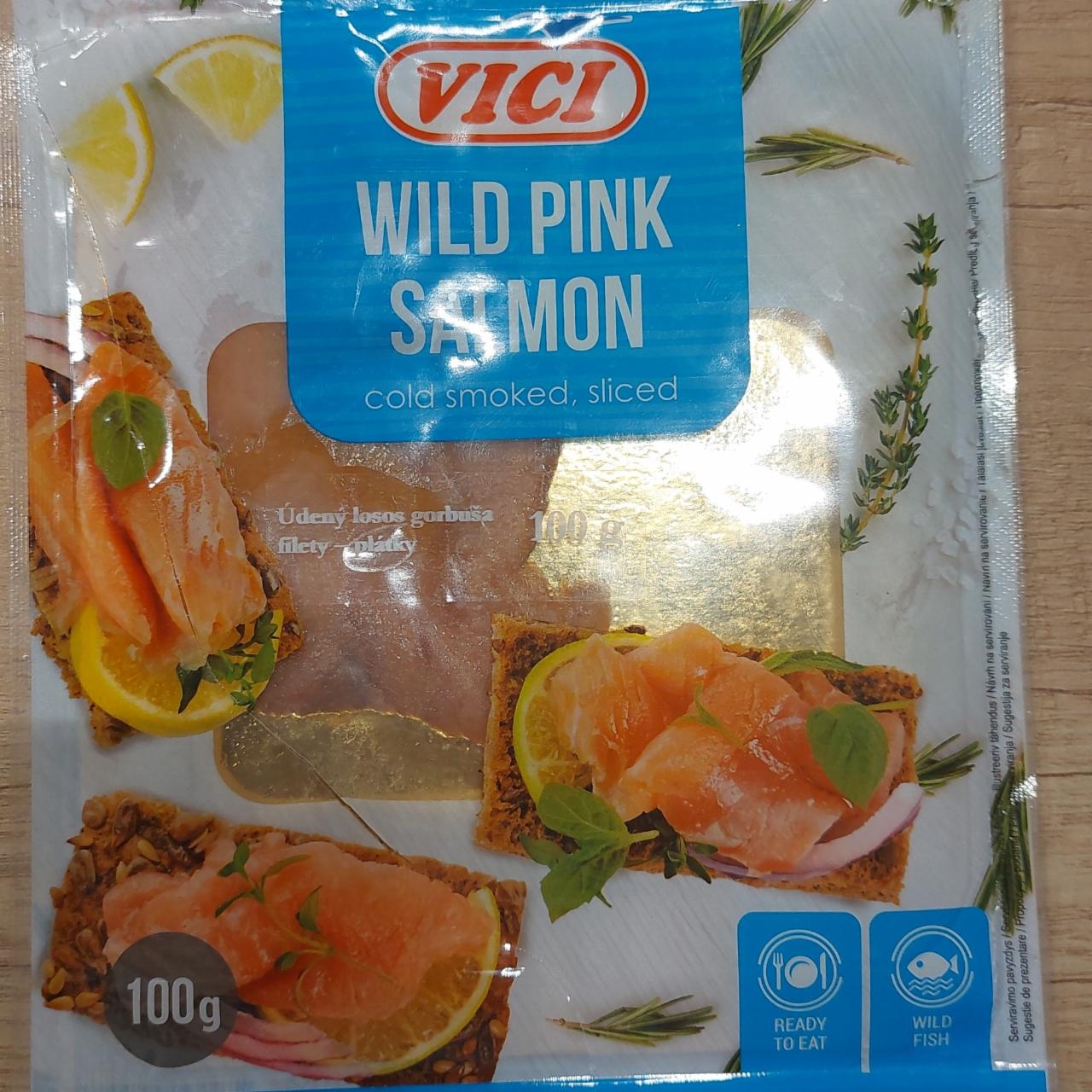 Fotografie - Wild Pink Salmon cold smoked sliced Vici