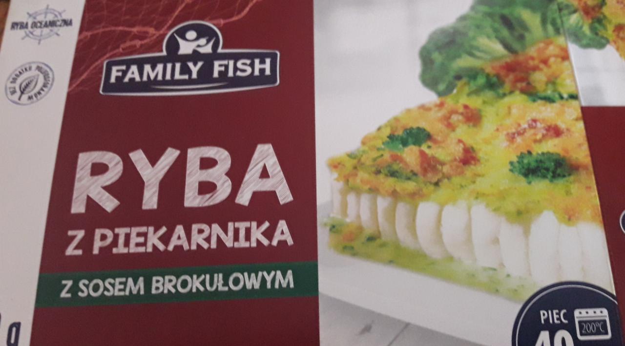 Fotografie - Ryba z piekarnika z sosem brokułowym Family Fish