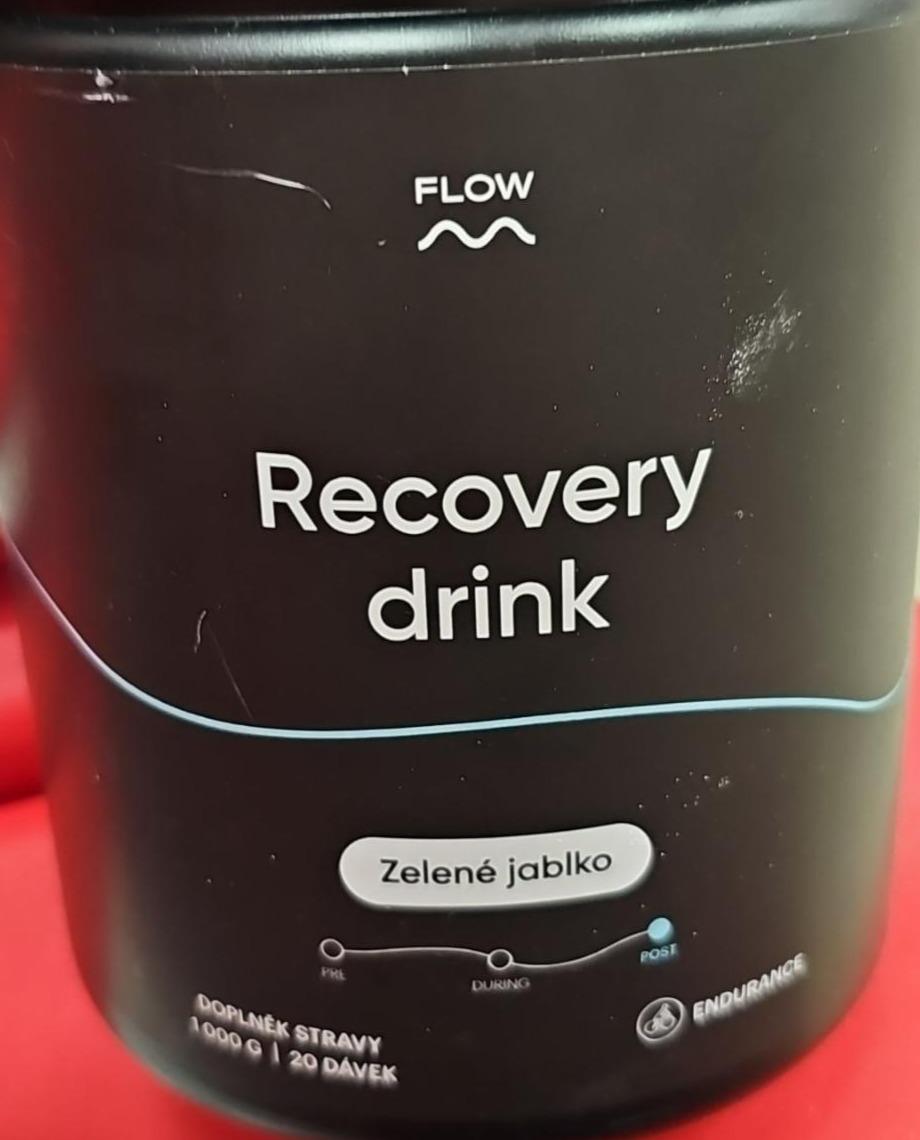 Fotografie - Recovery drink zelené jablko Flow