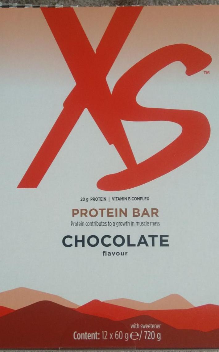 Fotografie - XS Protein bar Recharge chocolate flavour