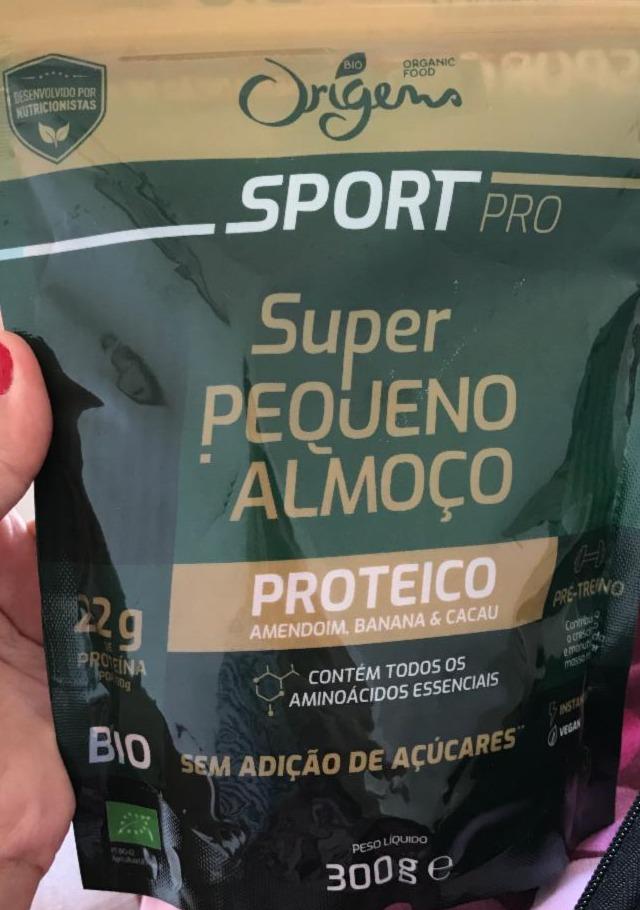 Fotografie - Bio Super Pequeno Almoço Proteico Sport ořech banán kakao Origens