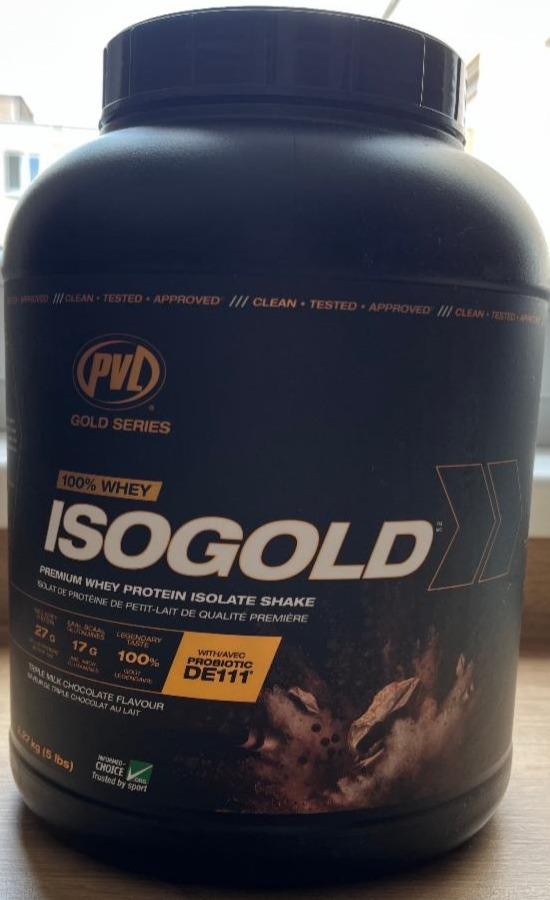 Fotografie - 100 % Whey ISOGOLD PVL Gold Series