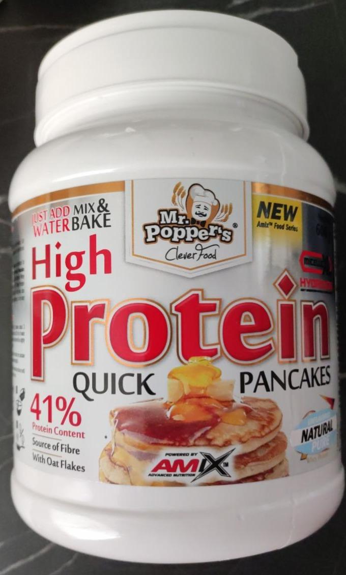 Fotografie - High Protein Quick Pancakes natural Mr.Popper!s