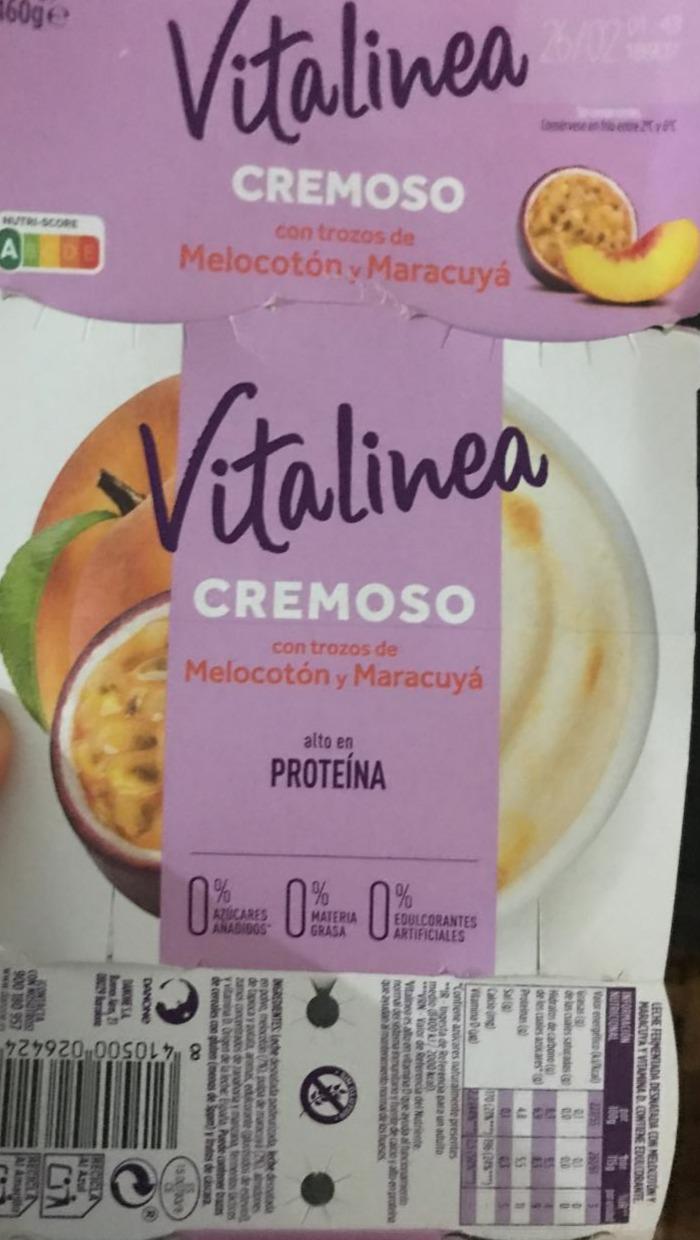 Fotografie - jogurt cremoso Vitalinea