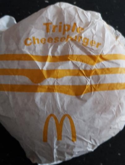 Fotografie - Triple Cheeseburger McDonald's