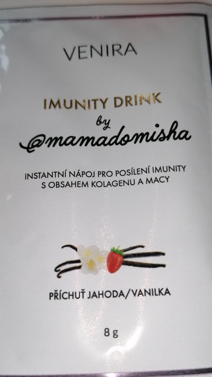 Fotografie - Imunity drink by @mamadomisha Jahoda/Vanilka Venira