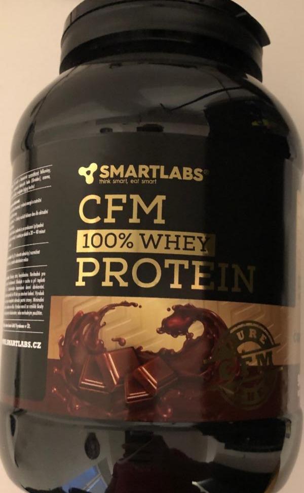Fotografie - Smartlabs CFM 100% Whey Protein čokoláda