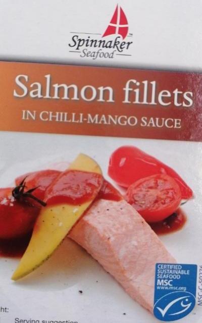 Fotografie - Spinnaker Seafood Salmon fillets in chilli-mango sauce