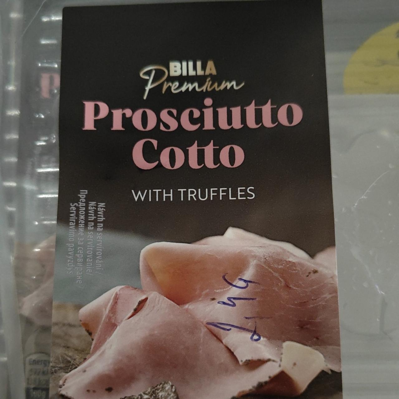 Fotografie - Prosciutto Cotto with truffles Billa Premium