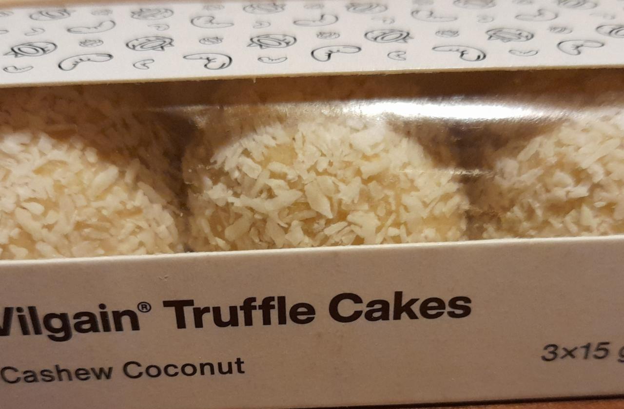 Fotografie - Truffle cakes Cashew coconut Vilgain