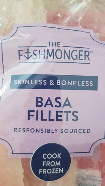 Fotografie - Basa Fillets Skinless & Boneless The Fishmonger