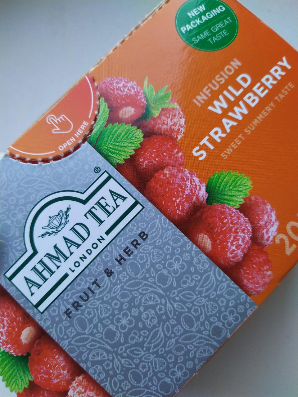 Fotografie - Ahmad tea wild strawberry
