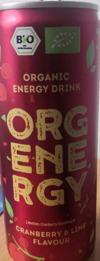 Fotografie - Organic Energy Drink Cranberry