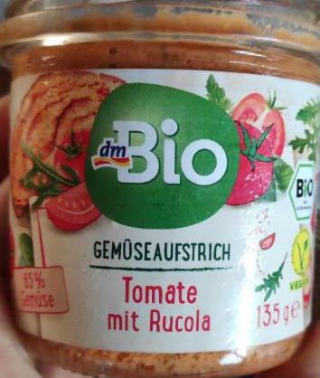 Fotografie - Gemüseaufstrich Tomate mit Rucola dmBio