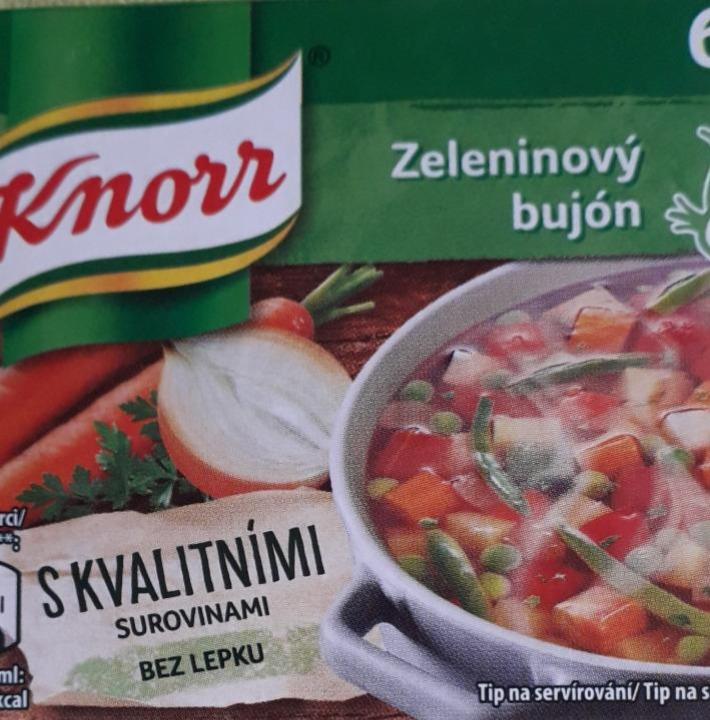 Fotografie - Zeleninový bujón s kvalitními surovinami, bez lepku Knorr