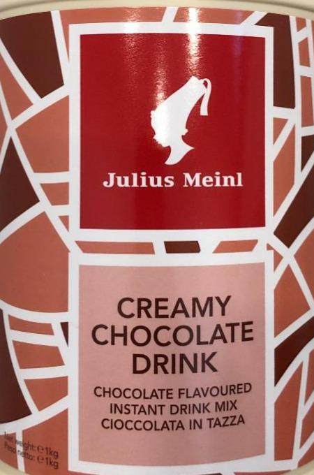 Fotografie - Creamy chocolate drink Julius Meinl