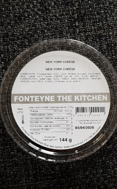 Fotografie - New York Cheese - Fonteyne the Kitchen