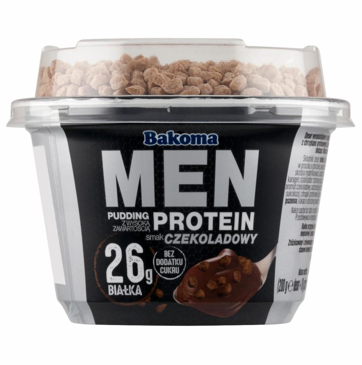 Fotografie - MEN Protein pudding czekoladowy Bakoma
