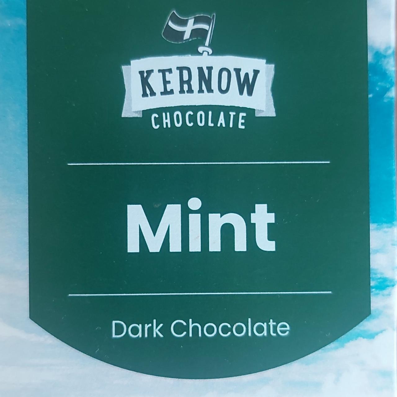 Fotografie - Mint dark chocolate Kernow chocolate