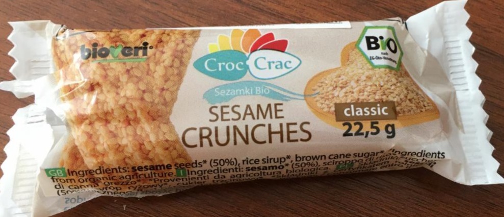 Fotografie - Bio sesame crunches classic Croc Crac