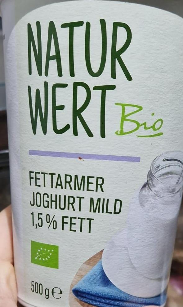 Fotografie - Fettarmer Joghurt Mild 1,5% Fett Natur wert Bio