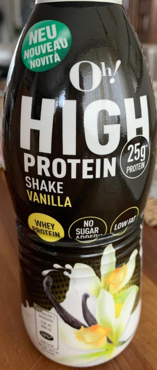 Fotografie - High Protein Shake Vanilla Oh!