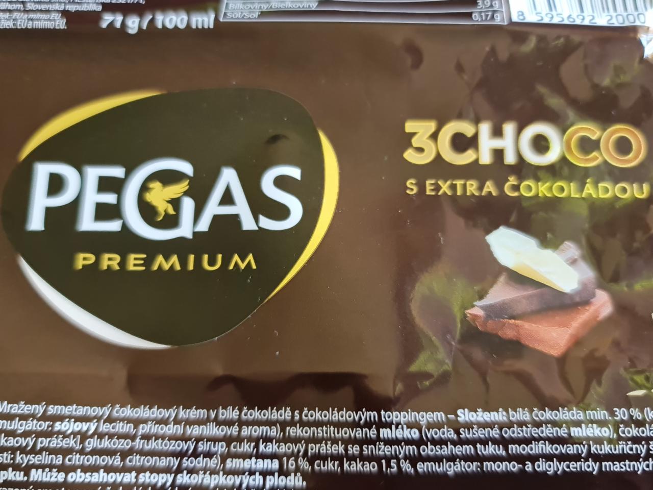 Fotografie - Pegas Premium 3Choco s extra čokoládou