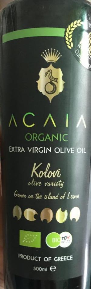 Fotografie - ACAIA organic extra virgin olive oil